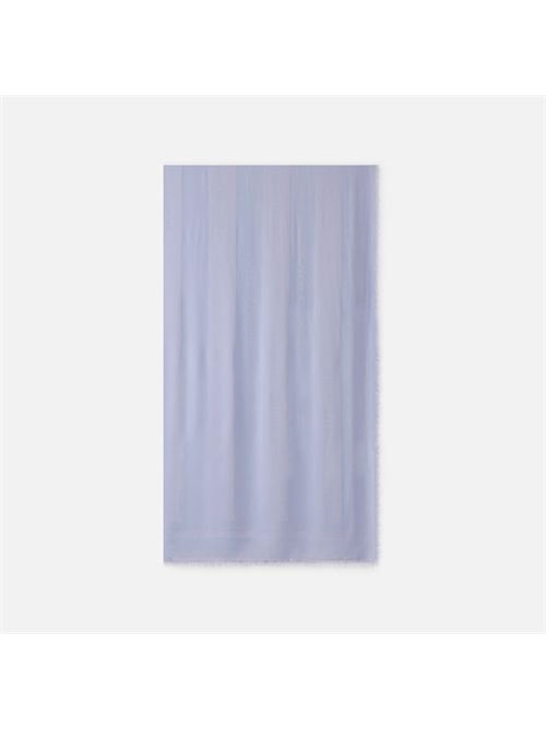 Foulard in viscosa e modal con righe jacquard